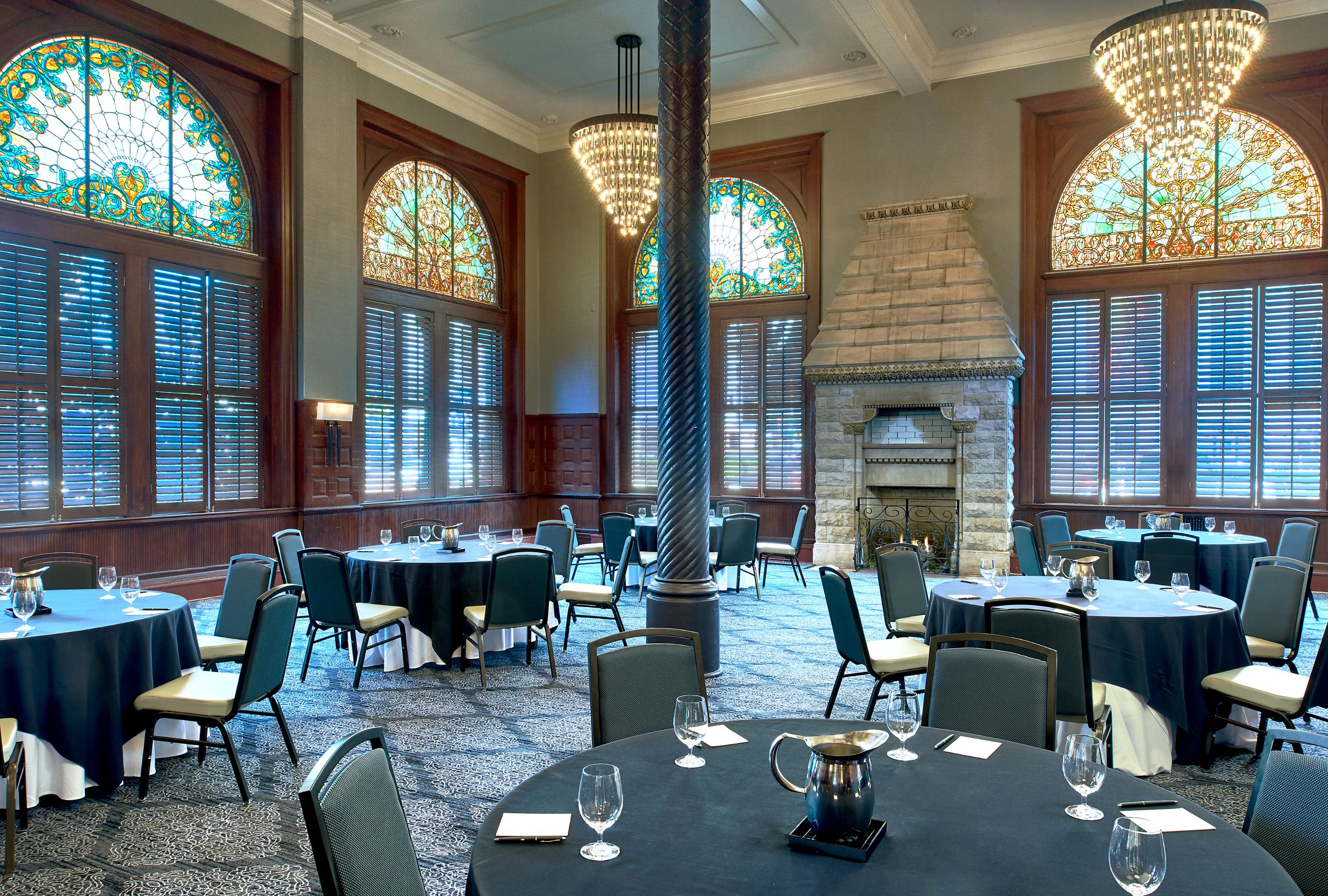 Image of the Dixie Flyer room at The Union Station Nashville Yards, a member of Historic Hotels of America since 2015, located in Nashville, Tennessee